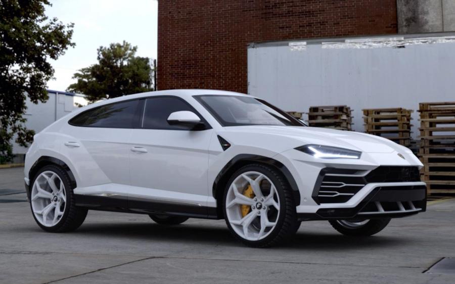 Lamborghini Urus Bianco Monocerus on Forgiato Wheels (F2.09) '2019